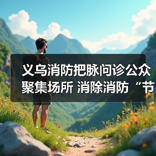 义乌消防把脉问诊公众聚集场所 消除消防“节后综合症”(图4) 义乌消防把脉问诊公众聚集场所 消除消防“节后综合症”(图4)