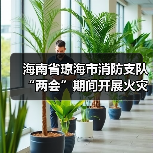 海南省琼海市消防支队“两会”期间开展火灾隐患排查(图2) 海南省琼海市消防支队“两会”期间开展火灾隐患排查(图2)