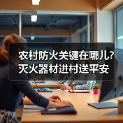 农村防火关键在哪儿?灭火器材进村送平安(图3) 农村防火关键在哪儿?灭火器材进村送平安(图3)