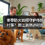 冬季防火如何守护传统村落?碧江消防进村普及安全知识(图2) 冬季防火如何守护传统村落?碧江消防进村普及安全知识(图2)
