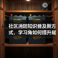 社区消防知识普及新方式,学习角如何提升居民防火意识?(图2) 社区消防知识普及新方式,学习角如何提升居民防火意识?(图2)