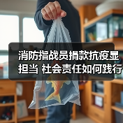 消防指战员捐款抗疫显担当 社会责任如何践行（图2）