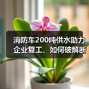 消防车200吨供水助力企业复工，如何破解断水难题？（图1）