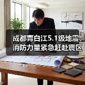 成都青白江5.1级地震,消防力量紧急赶赴震区!(图1) 成都青白江5.1级地震,消防力量紧急赶赴震区!(图1)