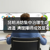 昆明消防集中治理生命通道 清理障碍成效显著（图3）