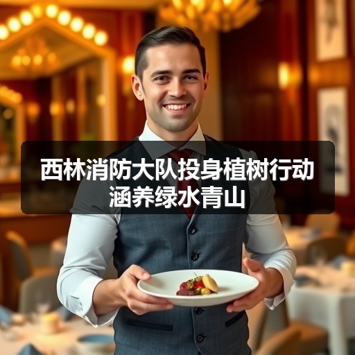 西林消防大队投身植树行动涵养绿水青山