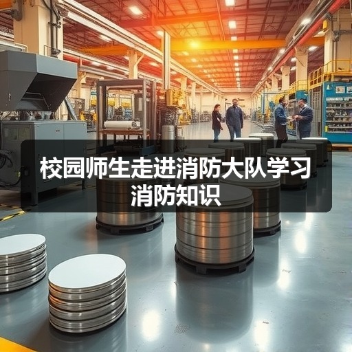 校园师生走进消防大队学习消防知识