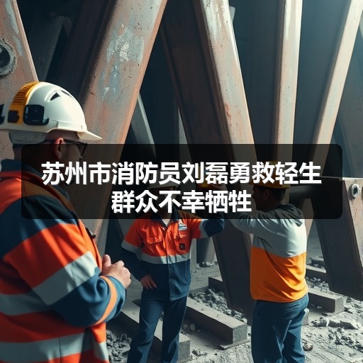 苏州市消防员刘磊勇救轻生群众不幸牺牲