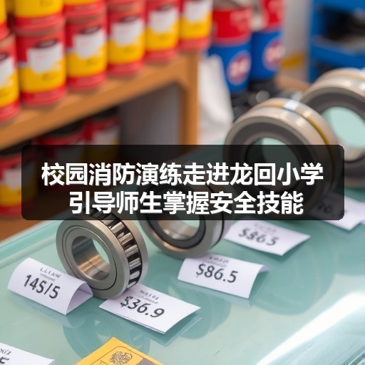 校园消防演练走进龙回小学 引导师生掌握安全技能