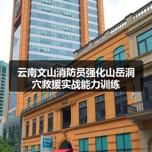 云南文山消防员强化山岳洞穴救援实战能力训练