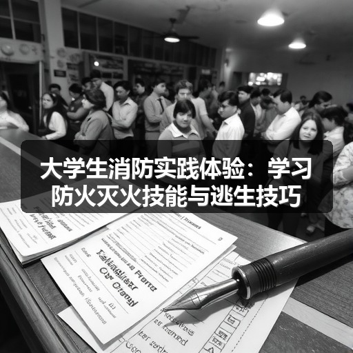 大学生消防实践体验:学习防火灭火技能与逃生技巧
