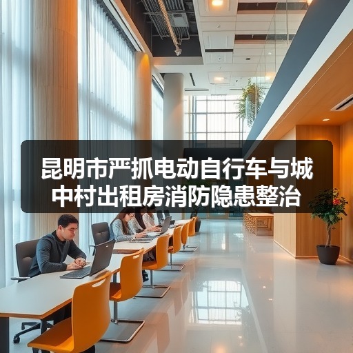 昆明市严抓电动自行车与城中村出租房消防隐患整治