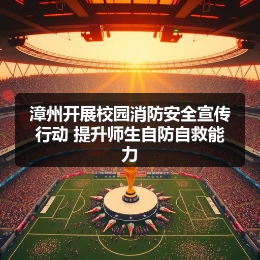 漳州开展校园消防安全宣传行动 提升师生自防自救能力