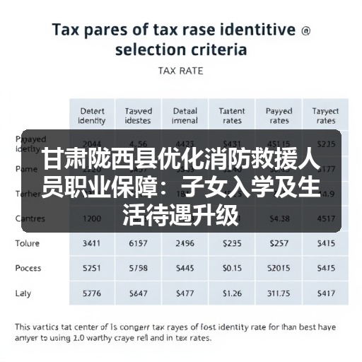 甘肃陇西县优化消防救援人员职业保障:子女入学及生活待遇升级