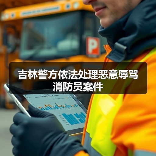 吉林警方依法处理恶意辱骂消防员案件