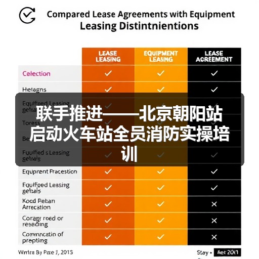 联手推进——北京朝阳站启动火车站全员消防实操培训