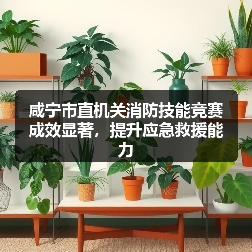 咸宁市直机关消防技能竞赛成效显著,提升应急救援能力
