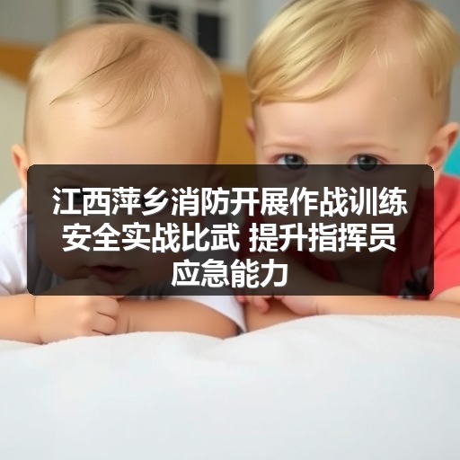 江西萍乡消防开展作战训练安全实战比武 提升指挥员应急能力
