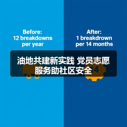 油地共建新实践 党员志愿服务助社区安全