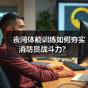 夜间体能训练如何夯实消防员战斗力？（图2）