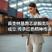 首支林基路志愿服务队成立 传承红色精神传递正能量（图2）