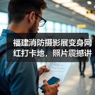 福建消防摄影展变身网红打卡地,照片震撼讲述逆行者故事(图2) 福建消防摄影展变身网红打卡地,照片震撼讲述逆行者故事(图2)