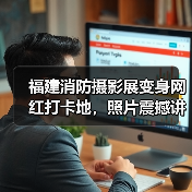 福建消防摄影展变身网红打卡地,照片震撼讲述逆行者故事(图3) 福建消防摄影展变身网红打卡地,照片震撼讲述逆行者故事(图3)