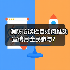 消防访谈栏目如何推动宣传月全民参与?(图3) 消防访谈栏目如何推动宣传月全民参与?(图3)