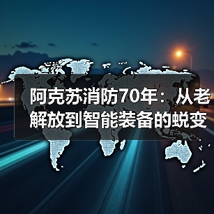 阿克苏消防70年：从老解放到智能装备的蜕变（图3）
