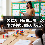大渡河畔驻训实录:炊事员转岗训练无人机救援新装备(图2) 大渡河畔驻训实录:炊事员转岗训练无人机救援新装备(图2)