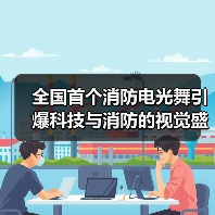全国首个消防电光舞引爆科技与消防的视觉盛宴(图4) 全国首个消防电光舞引爆科技与消防的视觉盛宴(图4)