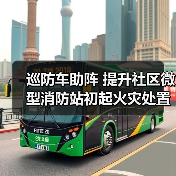 巡防车助阵 提升社区微型消防站初起火灾处置能力（图1）