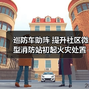 巡防车助阵 提升社区微型消防站初起火灾处置能力（图4）
