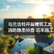 乌兰浩特开展建筑工地消防隐患排查 筑牢施工安全防线(图3) 乌兰浩特开展建筑工地消防隐患排查 筑牢施工安全防线(图3)