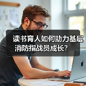读书育人如何助力基层消防指战员成长?(图4) 读书育人如何助力基层消防指战员成长?(图4)