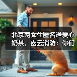 北京两女生匿名送爱心奶茶,密云消防:你们平安就是最好的礼物(图3) 北京两女生匿名送爱心奶茶,密云消防:你们平安就是最好的礼物(图3)