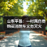 山东平邑:一村民自费购买消防车义务灭火(图1) 山东平邑:一村民自费购买消防车义务灭火(图1)