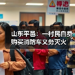 山东平邑:一村民自费购买消防车义务灭火(图3) 山东平邑:一村民自费购买消防车义务灭火(图3)