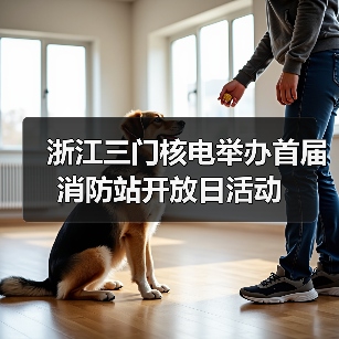 浙江三门核电举办首届消防站开放日活动(图4) 浙江三门核电举办首届消防站开放日活动(图4)