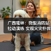广西隆林:微型消防站拉动演练 实现火灾扑救 “微阵地大作用”(图2) 广西隆林:微型消防站拉动演练 实现火灾扑救 “微阵地大作用”(图2)