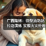 广西隆林:微型消防站拉动演练 实现火灾扑救 “微阵地大作用”(图3) 广西隆林:微型消防站拉动演练 实现火灾扑救 “微阵地大作用”(图3)