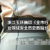浙江玉环编印《全市行业领域安全历史数据分析报告》(图2) 浙江玉环编印《全市行业领域安全历史数据分析报告》(图2)