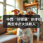 中国“好邻居”胡孝钦两度冲进火场救人(图1) 中国“好邻居”胡孝钦两度冲进火场救人(图1)