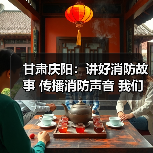 甘肃庆阳：讲好消防故事 传播消防声音 我们一直在努力（图1）