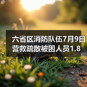 六省区消防队伍7月9日营救疏散被困人员1.8万(图1) 六省区消防队伍7月9日营救疏散被困人员1.8万(图1)