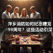 萍乡消防如何纪念建党98周年?这些活动引深思(图3) 萍乡消防如何纪念建党98周年?这些活动引深思(图3)