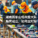湖南首家山岳救援大队揭牌成立,如何应对复杂地形救援挑战(图3) 湖南首家山岳救援大队揭牌成立,如何应对复杂地形救援挑战(图3)