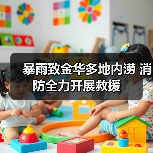 暴雨致金华多地内涝 消防全力开展救援(图3) 暴雨致金华多地内涝 消防全力开展救援(图3)