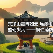 梵净山巅阵如云 悬崖峭壁砺尖兵 ——铜仁消防开展山岳救援演练纪实(图4) 梵净山巅阵如云 悬崖峭壁砺尖兵 ——铜仁消防开展山岳救援演练纪实(图4)