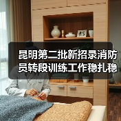 昆明第二批新招录消防员转段训练工作稳扎稳打(图3) 昆明第二批新招录消防员转段训练工作稳扎稳打(图3)